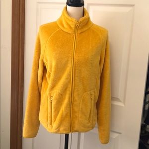 Forever XXI Juniors Plush Zip Up Jacket Large